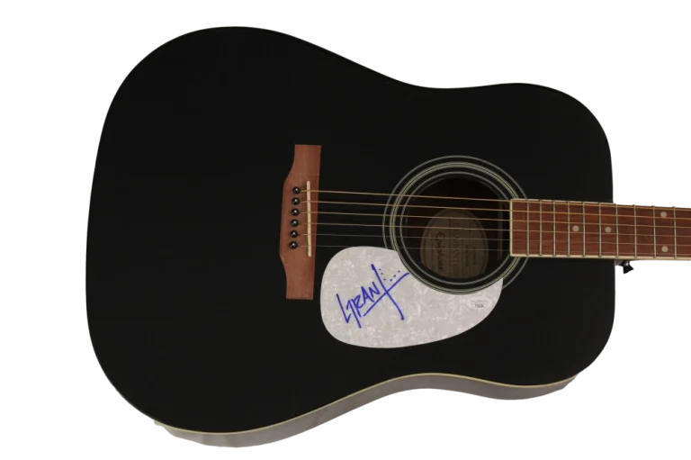 GRANT MICKELSON SIGNED AUTOGRAPH GIBSON GUITAR - TAYLOR SWIFT THE AGENCY JSA COA