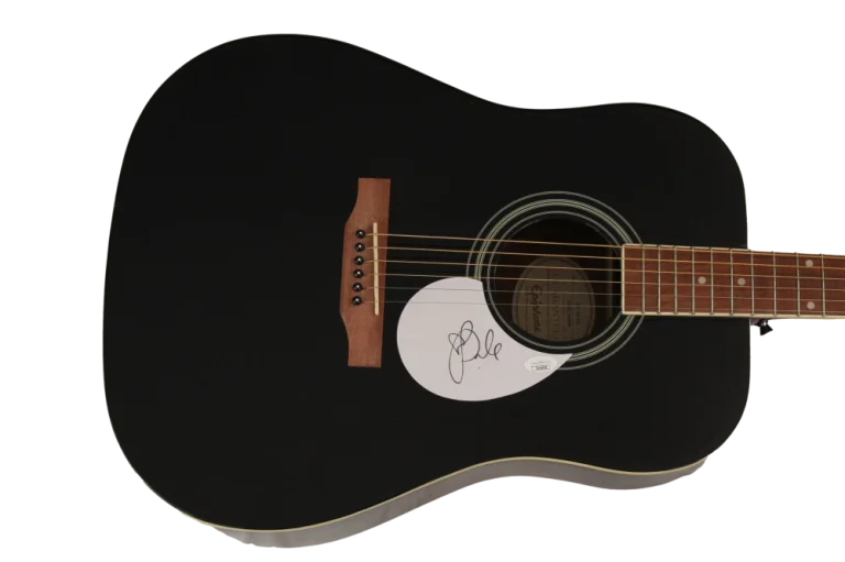 PINK ALECIA MOORE SIGNED AUTOGRAPH GIBSON EPIPHONE ACOUSTIC GUITAR - RARE! JSA