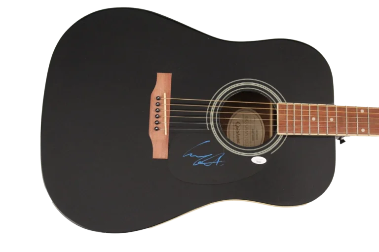 GARY ALLAN SIGNED AUTOGRAPH GIBSON EPIPHONE ACOUSTIC GUITAR - COUNTRY MUSIC JSA
