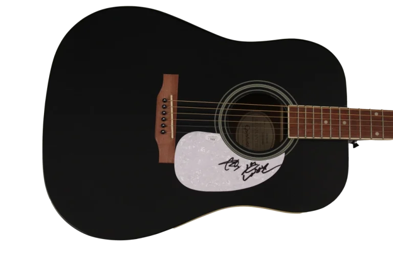 LOCASH COWBOYS SIGNED AUTOGRAPH GIBSON EPIPHONE ACOUSTIC GUITAR - RARE! JSA COA