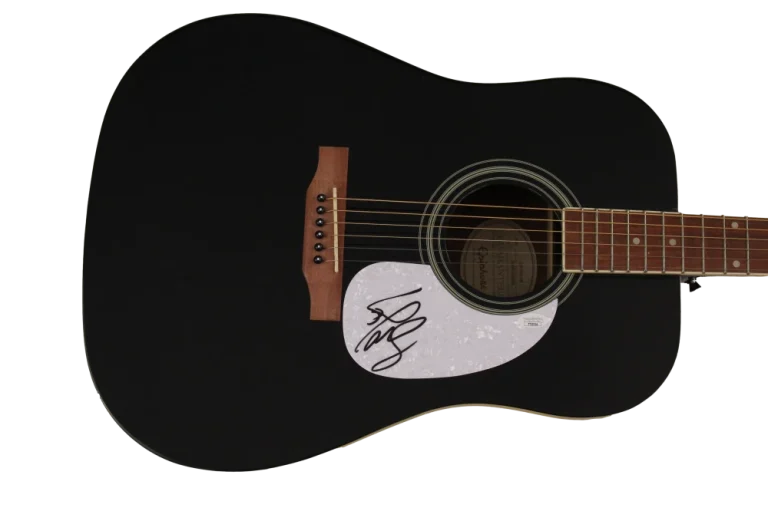SCOTTY MCCREERY SIGNED AUTOGRAPH GIBSON EPIPHONE ACOUSTIC GUITAR w/ JSA COA