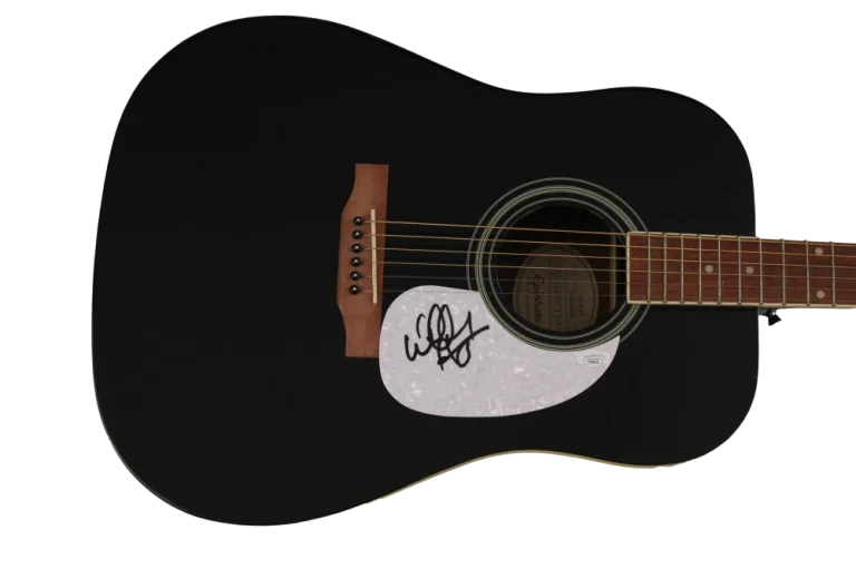 WALKER HAYES SIGNED AUTOGRAPH GIBSON EPIPHONE ACOUSTIC GUITAR FANCY LIKE JSA COA