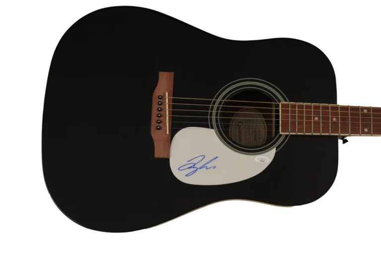TYLER HUBBARD SIGNED AUTOGRAPH GIBSON ACOUSTIC GUITAR - FLORIDA GEORGIA LINE JSA