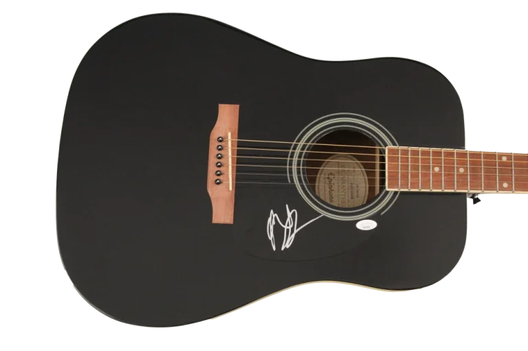 MIRANDA LAMBERT SIGNED AUTOGRAPH GIBSON EPIPHONE ACOUSTIC GUITAR COUNTRY W/ JSA