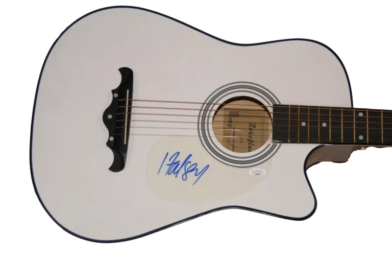 HALSEY SIGNED AUTOGRAPH FULL SIZE ACOUSTIC GUITAR - SEXY BADLANDS SINGER JSA COA