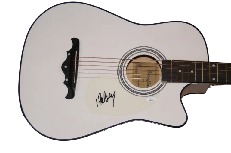 HALSEY SIGNED AUTOGRAPH ACOUSTIC GUITAR IF I CAN'T HAVE LOVE I WANT POWER W/ JSA