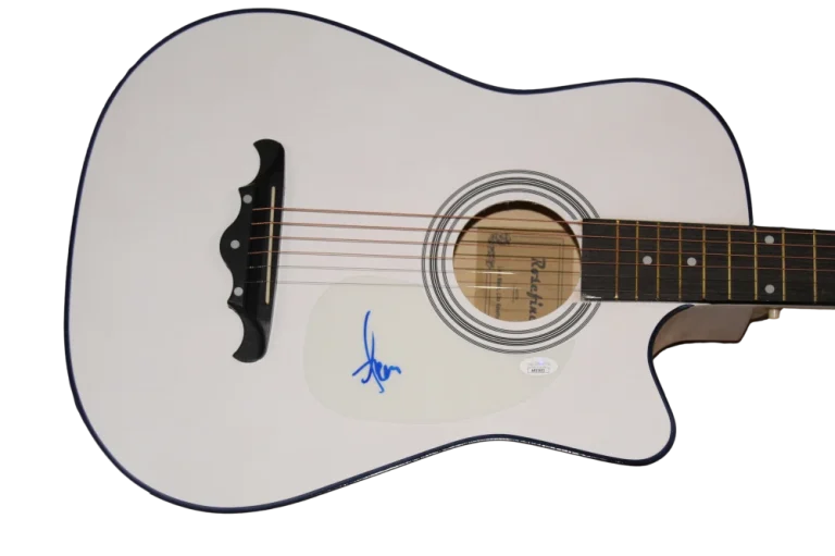 ADAM DURITZ SIGNED AUTOGRAPH FULL SIZE ACOUSTIC GUITAR - COUNTING CROWS JSA COA
