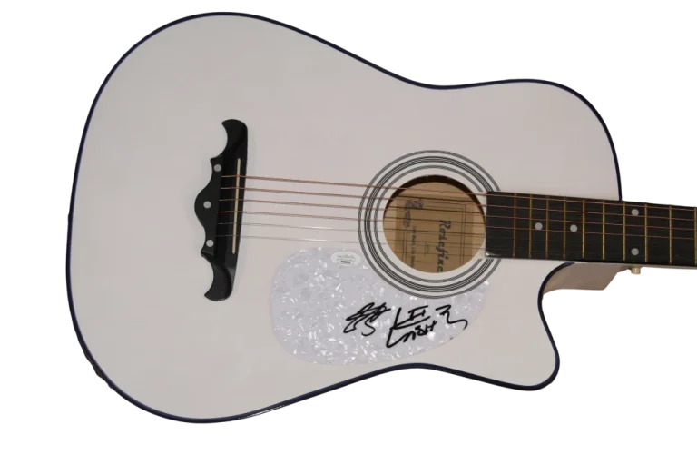 LOCASH SIGNED AUTOGRAPH FULL SIZE ACOUSTIC GUITAR - COUNTRY MUSIC STARS JSA COA