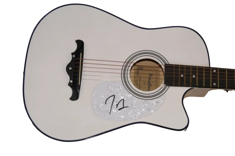 JIMMIE ALLEN SIGNED AUTOGRAPH FULL SIZE ACOUSTIC GUITAR - VERY RARE! W/ JSA COA