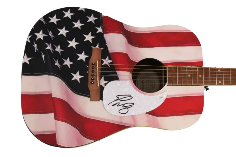 SCOTTY MCCREERY SIGNED AUTOGRAPH CUSTOM 1/1 GIBSON EPIPHONE ACOUSTIC GUITAR JSA