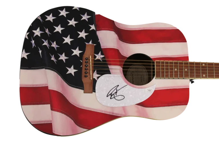 RILEY GREEN SIGNED AUTOGRAPH CUSTOM 1/1 GIBSON EPIPHONE ACOUSTIC GUITAR  JSA COA