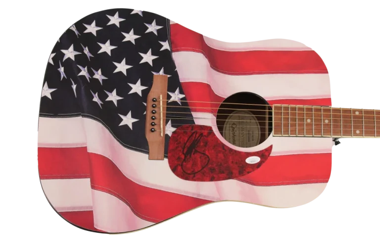 DAN SMYERS SIGNED AUTOGRAPH CUSTOM GIBSON EPIPHONE ACOUSTIC GUITAR DAN SHAY JSA