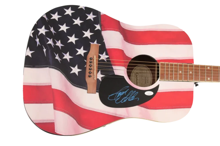 JASON ALDEAN SIGNED AUTOGRAPH CUSTOM 1/1 GIBSON EPIPHONE ACOUSTIC GUITAR JSA COA