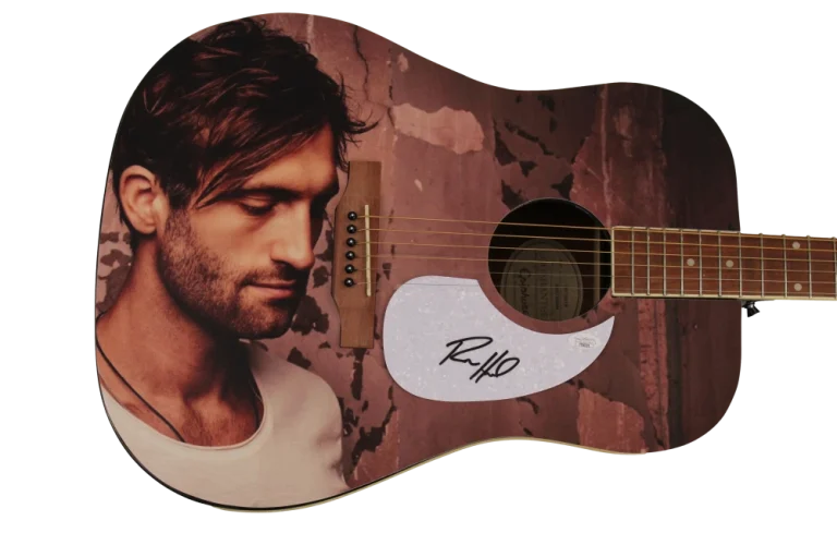 RYAN HURD SIGNED AUTOGRAPH CUSTOM GIBSON EPIPHONE ACOUSTIC GUITAR - 1/1 JSA COA
