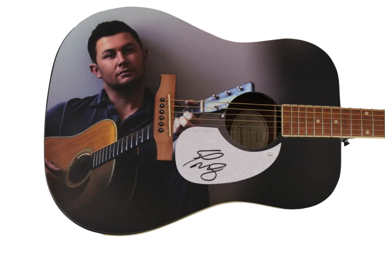 SCOTTY MCCREERY SIGNED AUTOGRAPH CUSTOM GIBSON EPIPHONE ACOUSTIC GUITAR 1/1 JSA