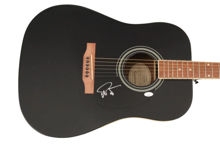 TREY ANASTASIO SIGNED AUTOGRAPH GIBSON ACOUSTIC GUITAR PHISH FULL SIGNATURE JSA