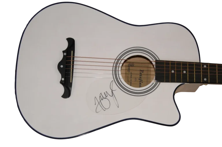 HARRY STYLES SIGNED AUTOGRAPH ACOUSTIC GUITAR - RARE! ONE DIRECTION STUD JSA COA