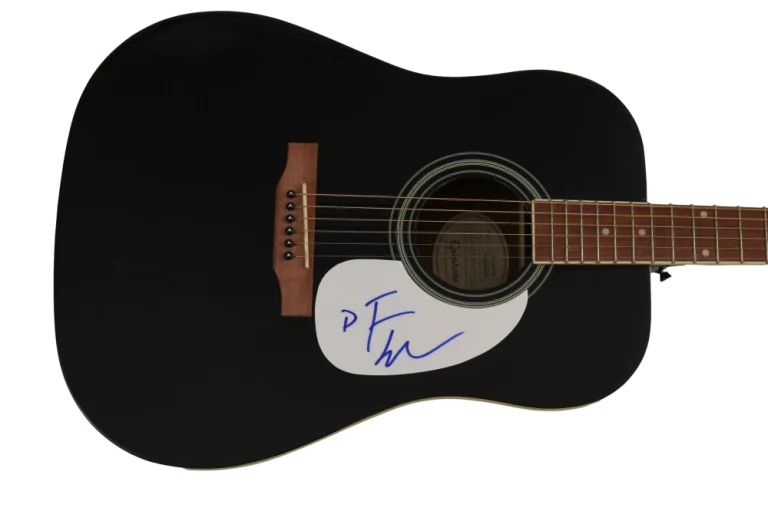 DONALD FAGEN SIGNED AUTOGRAPH GIBSON EPIPHONE ACOUSTIC GUITAR - STEELY DAN JSA