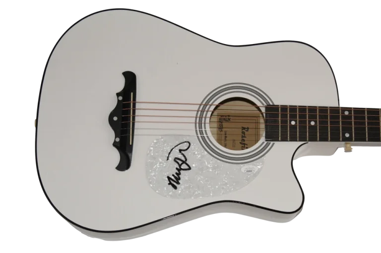 MIKE GORDON SIGNED AUTOGRAPH FULL SIZE ACOUSTIC GUITAR PHISH JUNTA LAWN BOY JSA