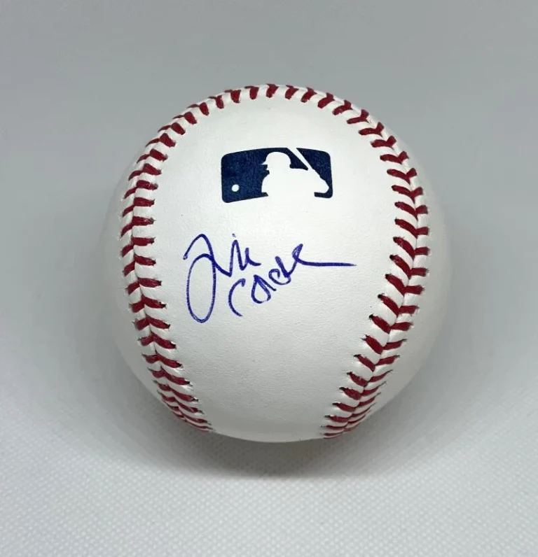 TIM COOK SIGNED AUTOGRAPH OMLB BASEBALL BALL APPLE INC CEO VERY RARE w/ JSA COA