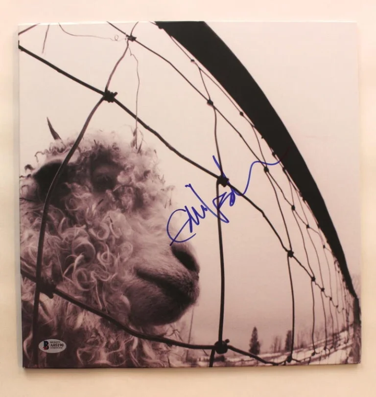 EDDIE VEDDER SIGNED AUTOGRAPH ALBUM VINYL RECORD - VS PEARL JAM RARE BECKETT COA