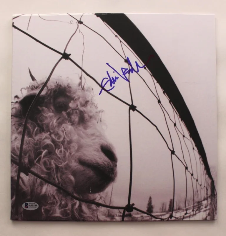 EDDIE VEDDER SIGNED AUTOGRAPH ALBUM VINYL RECORD - PEARL JAM VS. w/ BECKETT COA
