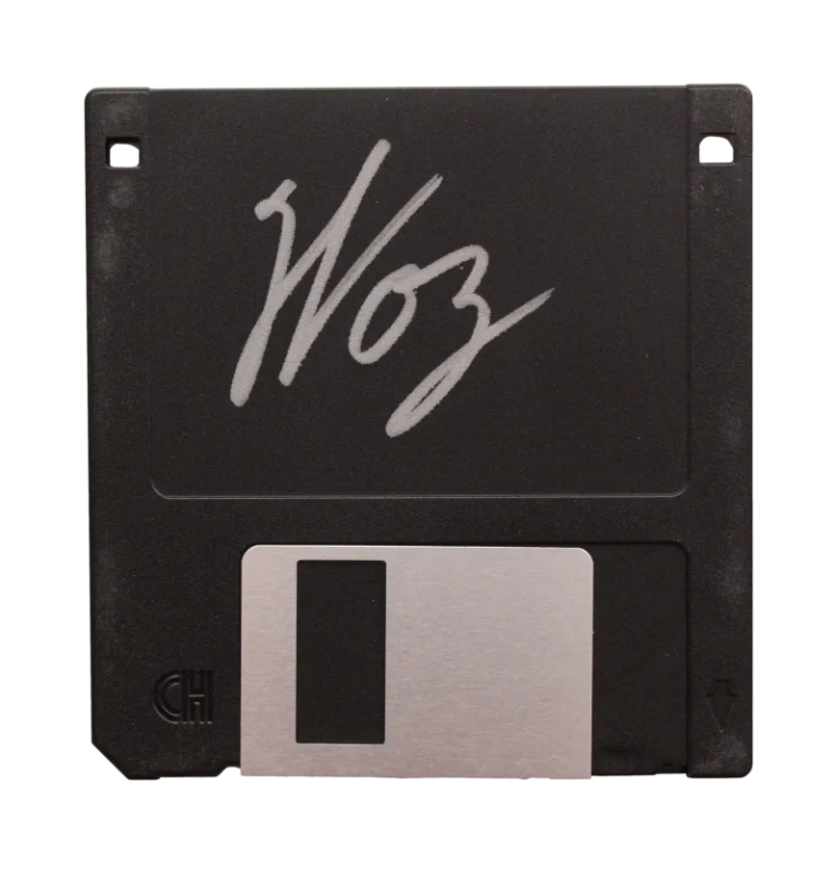 STEVE WOZNIAK WOZ SIGNED AUTOGRAPH 3.5