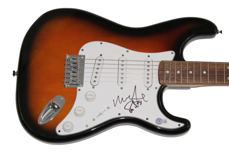TREY ANASTASIO MIKE GORDON SIGNED AUTOGRAPH FENDER ELECTRIC GUITAR PHISH BAS COA