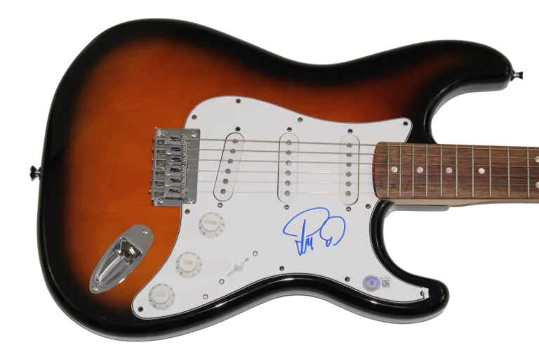TREY ANASTASIO SIGNED AUTOGRAPH FULL SIZE FENDER ELECTRIC GUITAR - PHISH BECKETT