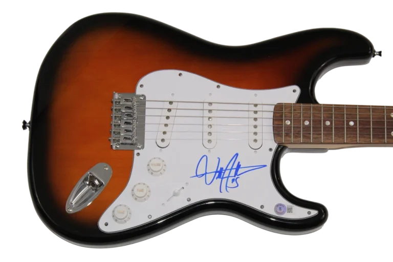 BILLY STRINGS SIGNED AUTOGRAPH FULL SIZE FENDER ELECTRIC GUITAR - RARE! BECKETT