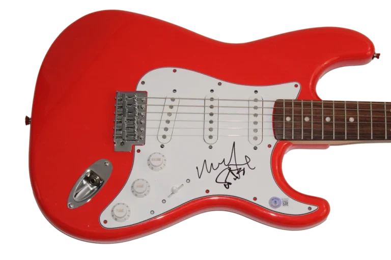 TREY ANASTASIO MIKE GORDON SIGNED AUTOGRAPH FENDER ELECTRIC GUITAR PHISH BECKETT