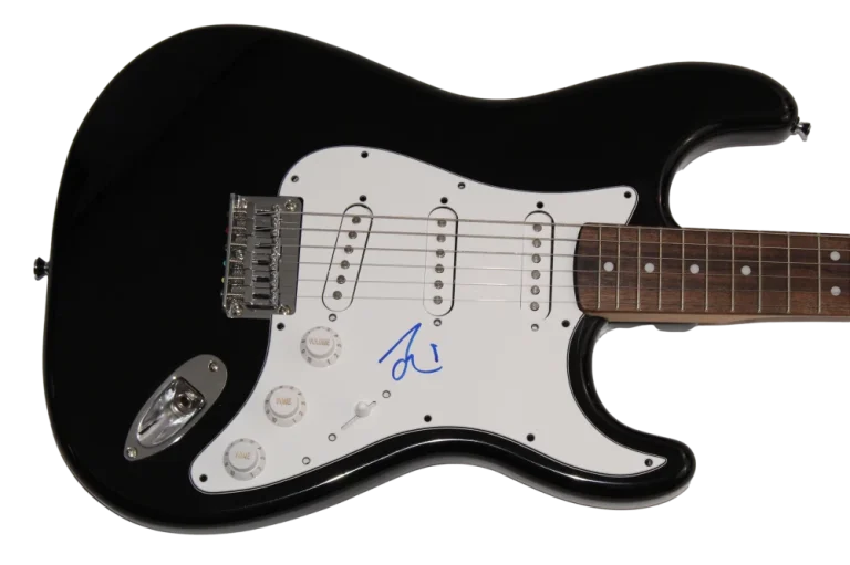 TAYLOR HAWKINS SIGNED AUTOGRAPH FENDER ELECTRIC GUITAR FOO FIGHTERS JSA COA