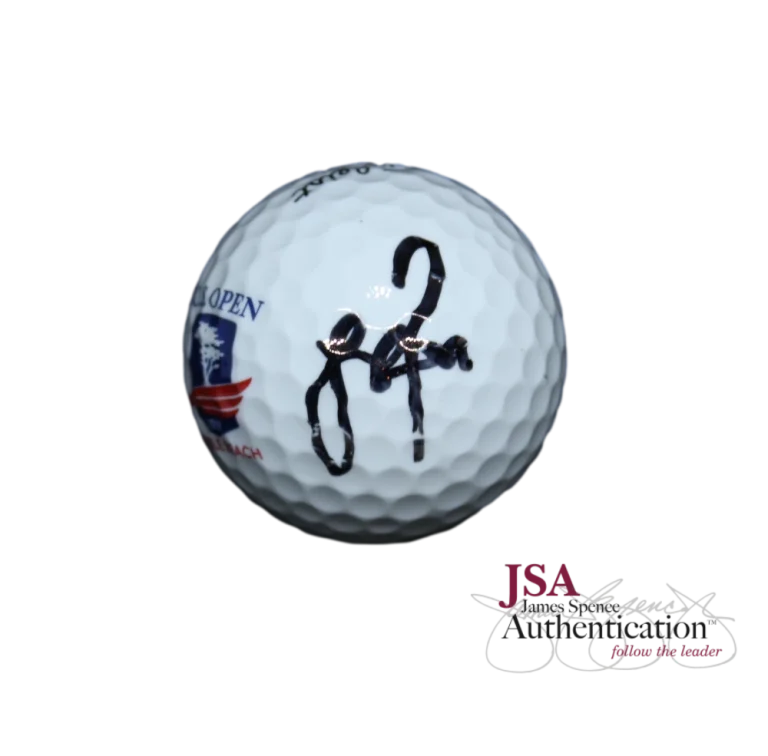 JUSTIN ROSE SIGNED AUTOGRAPH US OPEN CHAMPIONSHIP LOGO GOLF BALL - RARE! JSA COA