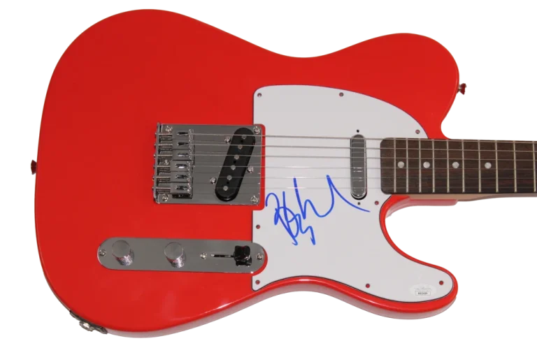 BARRY MANILOW SIGNED AUTOGRAPH FENDER TELECASTER GUITAR RARE EVEN NOW W/ JSA COA