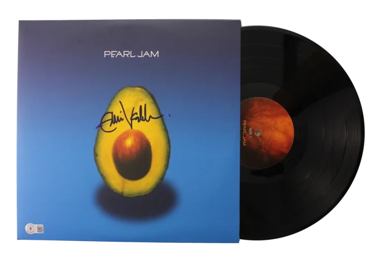 EDDIE VEDDER SIGNED AUTOGRAPH ALBUM VINYL RECORD - PEARL JAM LEGEND BECKETT COA