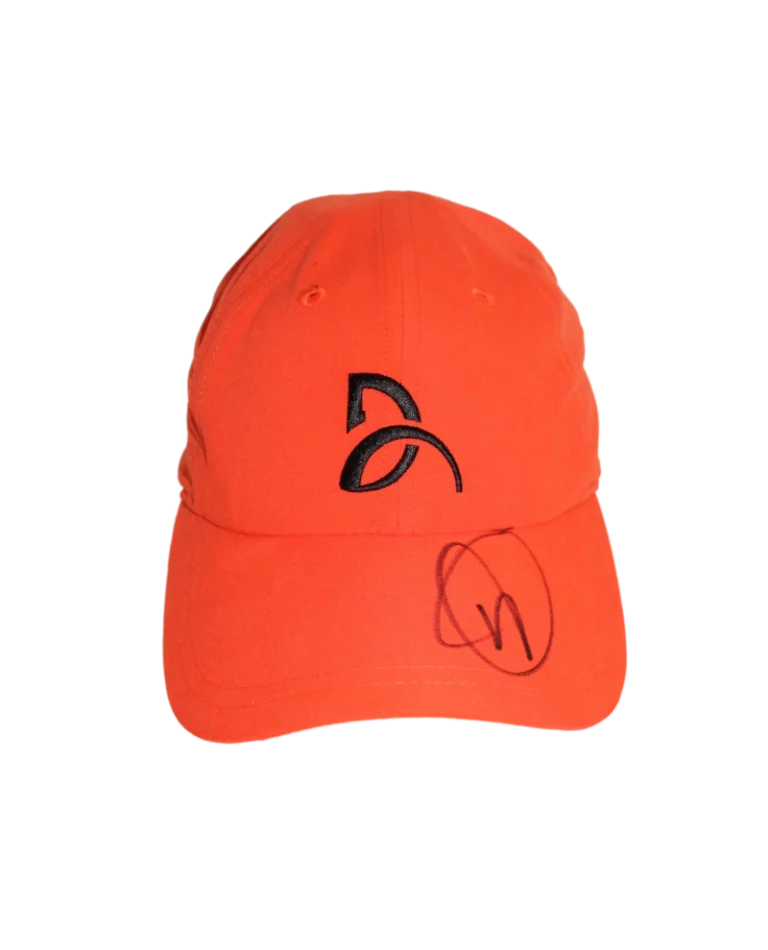 NOVAK DJOKOVIC SIGNED AUTOGRAPH LACOSTE TENNIS HAT CAP - LEGEND! RARE! PSA COA