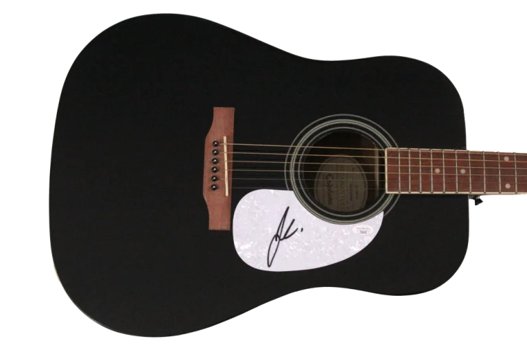 Jon Pardi Signed Autograph Gibson Epiphone Guitar - Mr Saturday Night w/ JSA COA