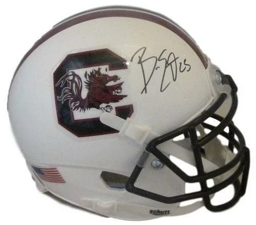 Bruce Ellington Autographed/Signed South Carolina Schutt Mini Helmet JSA 11149