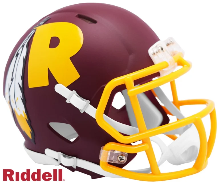 Washington Redskins AMP Speed Mini Helmet Riddell New In Box 10105