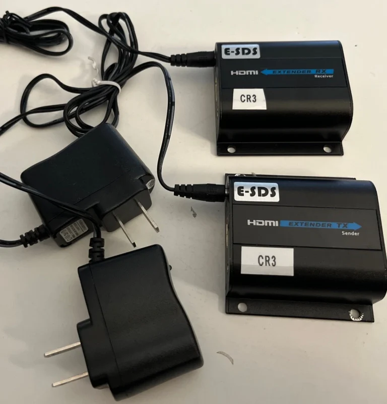 AGPtek LKV372A 60m/190ft 1080P HD HDMI Network Extender Transmitter & Receiver