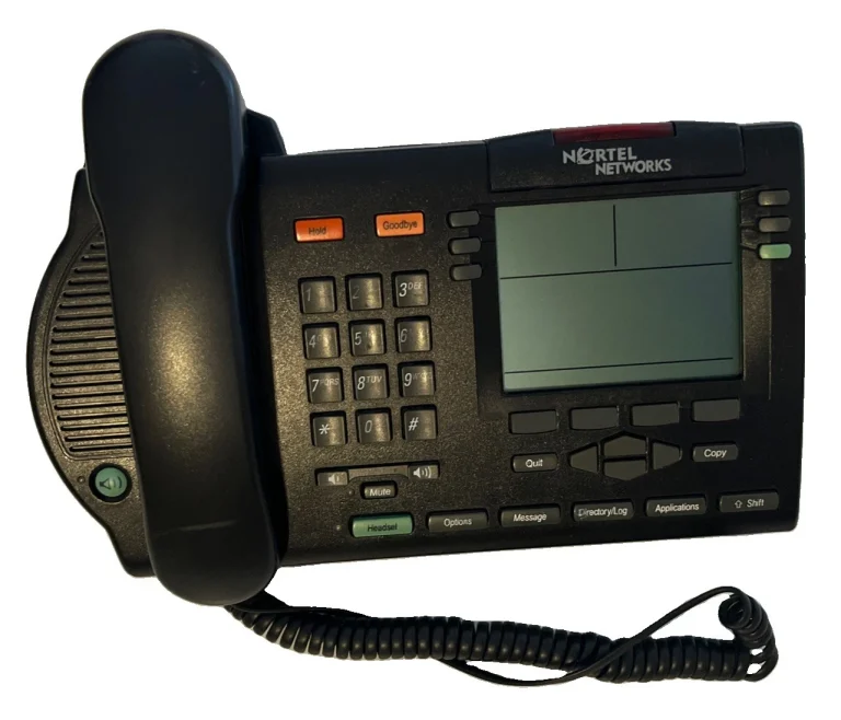 Nortel Meridian M3904 Office Phone NTMN34 4-Line RJ-11 Speaker Headset Jack