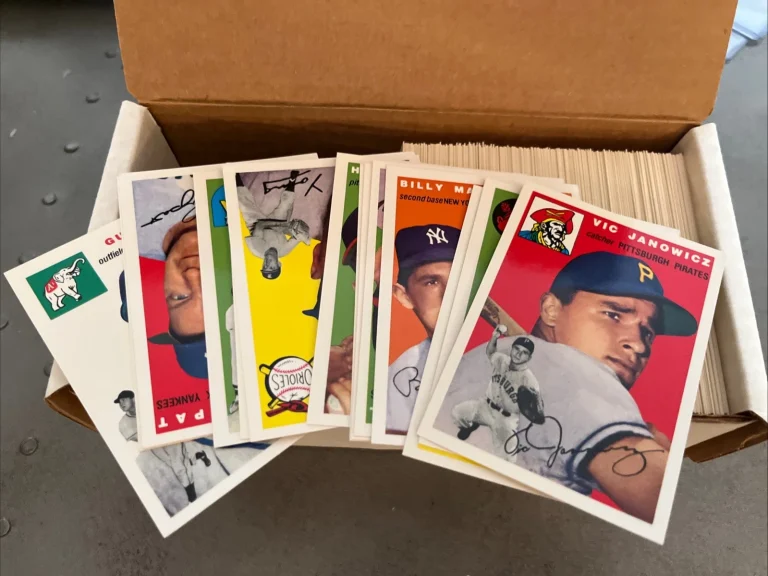 (1994) 1954 Topps Baseball ARCHIVES NEAR COMPLETE SET 254/256 CARDS NO #1 NO#250
