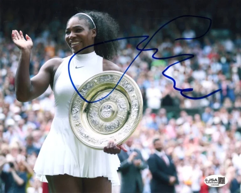 Serena Williams Signed Autograph 8x10 Photo - Grand Slam Champion JSA COA