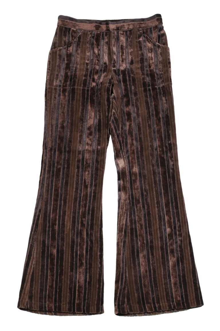 Jimi Hendrix 1967/1968 Owned Dandy Brown Velvet Couduroy Pants W. Provenance