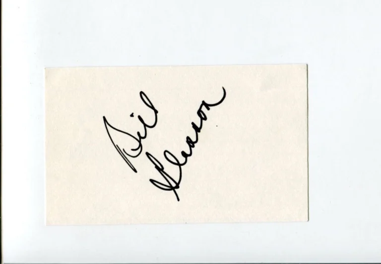 Bill Glasson PGA Tour Champions Tour Golf Golfer Signed Autograph