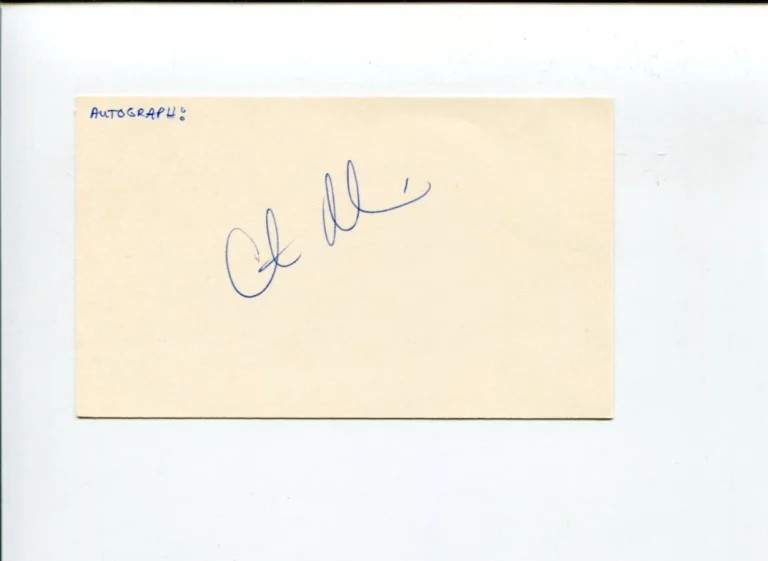 Constance McCashin Knots Landing Rosemary Monahan Signed Autograph