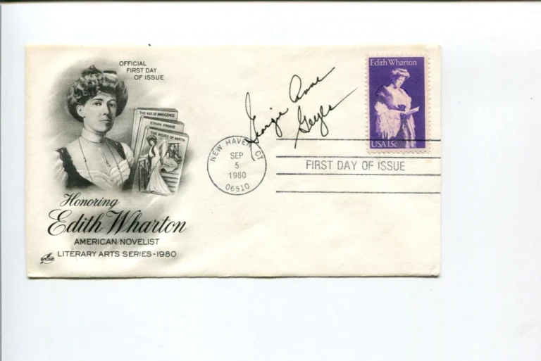 Georgie Anne Geyer Journalist Fidel Castro Biographer Signed Autograph FDC