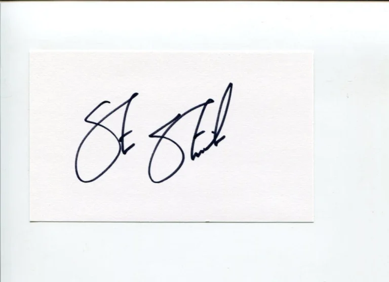 Steve Stricker PGA Golf Ryder Cup Presidents Cup Champ Signed Autograph