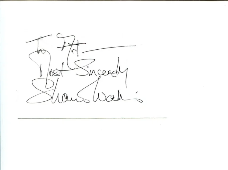 Shani Wallis The Great Mouse Detective Oliver! Disney Broadway Signed Auograph