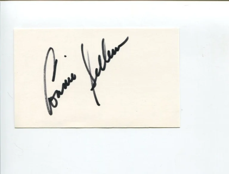 Connie Sellecca Hotel The Greatest American Hero Flying High Signed Autograph